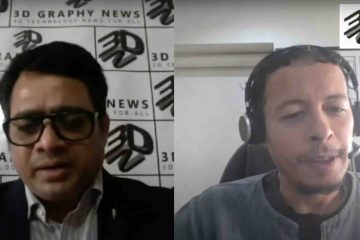 MOURAD MOUNTASSIR, CO- FOUNDER, CRP GULF INTERVIEWED BY DR. SHIBU JOHN ,3D GRAPHY NEWS