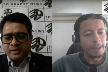 MOURAD MOUNTASSIR, CO- FOUNDER, CRP GULF INTERVIEWED BY DR. SHIBU JOHN ,3D GRAPHY NEWS