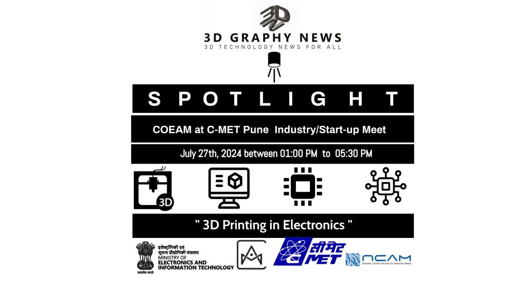 COEAM C-MET PUNE, Ministry of Electronics & Information Technology - 3D GRAPHY NEWS SPOTLIGHT
