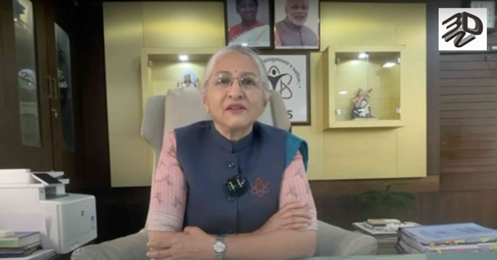 Interview with Lt Gen Dr Madhuri Kanitkar, Vice Chancellor MUHS in 3D Graphy News