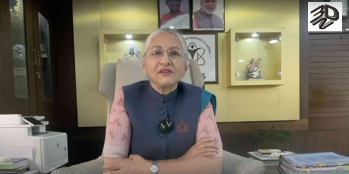 Interview with Lt Gen Dr Madhuri Kanitkar, Vice Chancellor MUHS in 3D Graphy News