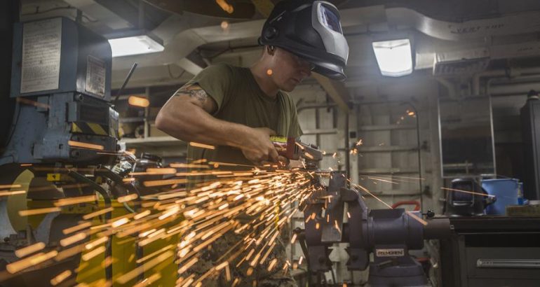 New Marine Occupational Specialty Combines Welding, Machining and 3D printing