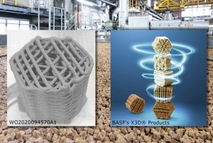 BASF Starts Up World’s First Industrial-Scale 3D Printed Catalyst Plant in Ludwigshafen