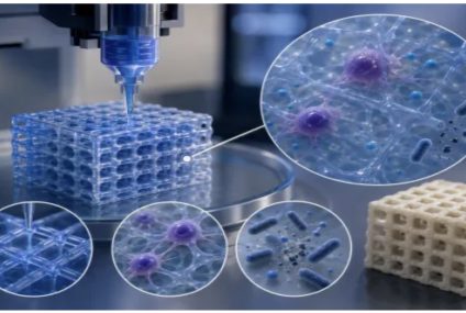Tel Aviv Team Creates Bioactive Ink for Precise 3D Printing