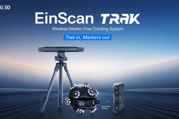SHINING 3D Launches the EinScan Trak: Wireless Marker-Free Tracking With a Detachable Handheld Scanner