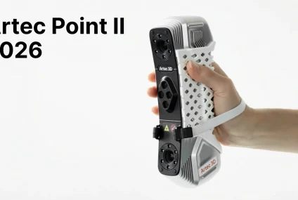 Artec 3D launches Artec Point II, the next generation of its metrology-grade laser scanner
