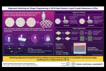 Pusan National University team creates 3D-printable ink that lets soft actuators both stretch and contract
