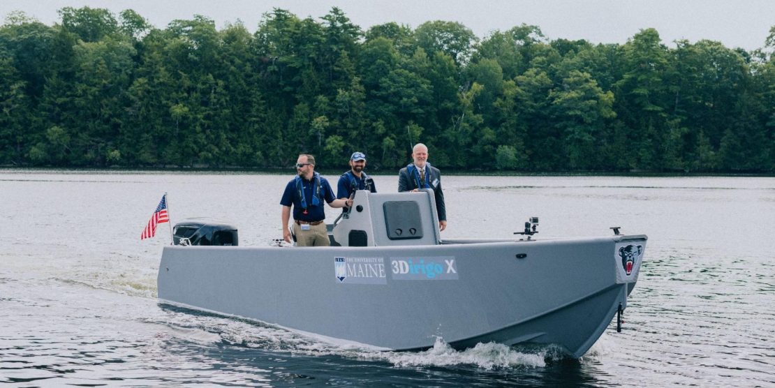 University of Maine Launches 30-Foot 3D-Printed Offshore Boat
